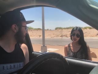  JasmineGTV in 033 UBER Blowjob for FREE RIDE #PUBLIC#, blowjob on public-4