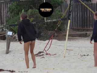 Voyeur beach bikini — TEEN BIKINI VOLLEYBALL DUO - voyeur - voyeur -5