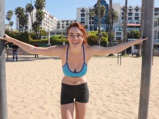 Sabrina Lynn is back with a visit to OMB, the Original Muscle Beach in ... muscle -6