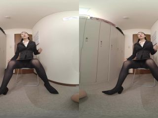 PYDVR-077 【VR】 Face Trampling Office Dogeza JOI - Slut-1