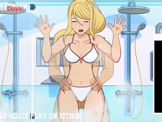 [GetFreeDays.com] Samus Fucked In The Shower Against The Glass - Hole House Sex Film December 2022-0