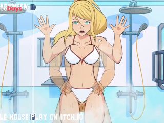 [GetFreeDays.com] Samus Fucked In The Shower Against The Glass - Hole House Sex Film December 2022-5