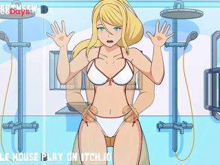 [GetFreeDays.com] Samus Fucked In The Shower Against The Glass - Hole House Sex Film December 2022-6