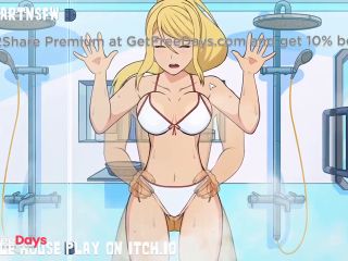 [GetFreeDays.com] Samus Fucked In The Shower Against The Glass - Hole House Sex Film December 2022-7