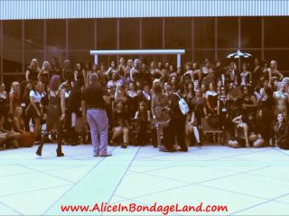 chastity cage femdom pov | Aliceinbondageland — DomConLA 2015 FemDom Convention Group Photo Time Lapse | dirty talk-4