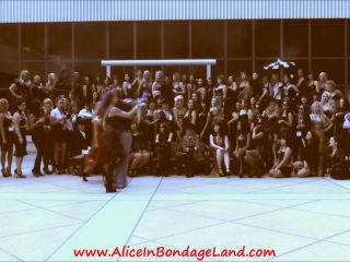 chastity cage femdom pov | Aliceinbondageland — DomConLA 2015 FemDom Convention Group Photo Time Lapse | dirty talk-5