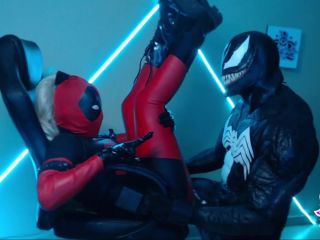 xxx video clip 20 Black Kitsune – Lady deadpool VS Venom: Hardfuck & Cumshot | superheroines | femdom porn fetish island-8