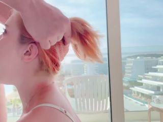 Rough Fucked In Doggystyle Redhead Girlfriend After Blowjob And Cum Inside 1080p-5