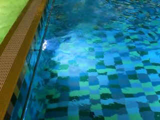 Relax Time, Public Pool Teasing Actions Underwater. 1080p-0