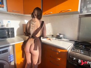 [GetFreeDays.com] Best blowjob and sex in the kitchen from a submissive and cute 18 years old girl with a big ass Sex Leak April 2023-0