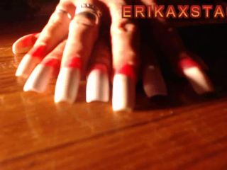 online xxx clip 41 ERIKAXSTACY SEDUCTRESS NAILS - nails - fingering porn skinny femdom-0