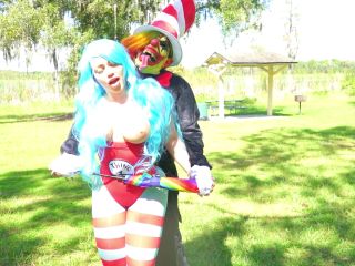 GIbbyTheClown - Clown In The Hat Fucks Thing 1 Thing 2 - Cosplay-2