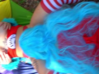 GIbbyTheClown - Clown In The Hat Fucks Thing 1 Thing 2 - Cosplay-7