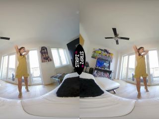 adult xxx video 9  [StripzVR] Jizzles – Sweet Summer Dress (05072021) (Oculus Go 4k), striptease on solo female-1