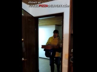 Naked Pizza Dani Answer Pizza Guy Topless-4