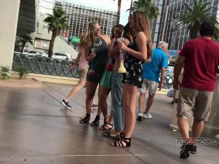 CandidCreeps 732 Romper Booty Cheeks Ass Shorts Candid Creep -4