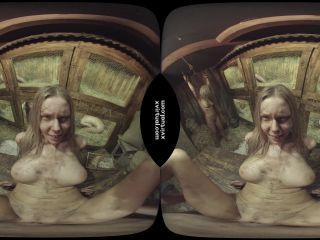 X Virtual/Horror Porn: Rabbit hutch in 180°  – VR - Blonde-3