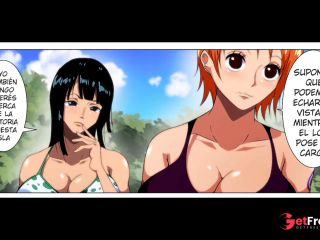 [GetFreeDays.com] NAMI AND ROBIN FUCKING ON A PIRATE ISLAND - ONE PIECE PORN MANGA Adult Video November 2022-0