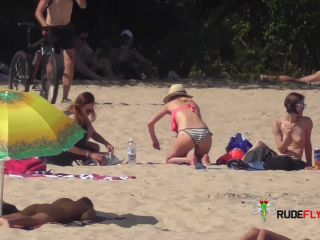 Girl nudist masturbation at beach  2-3