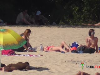 Girl nudist masturbation at beach  2-4