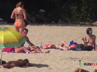 Girl nudist masturbation at beach  2-7