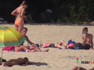 Girl nudist masturbation at beach  2-9