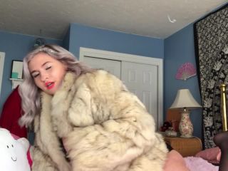 Online tube Rosie The Goddess - Bratty Goddess In Mink Fur Coat Worship - Fetish-2