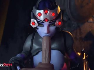 [GetFreeDays.com] Widowmaker On Her Knees Working A Big Dick With Her Mouth Adult Leak October 2022-0