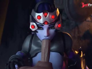 [GetFreeDays.com] Widowmaker On Her Knees Working A Big Dick With Her Mouth Adult Leak October 2022-5