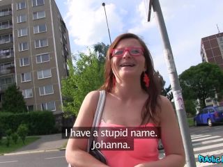 Complete Stranger Gives Nerdy Brunette A Public Creampie public Johanna Kette, Martin, Steve-0