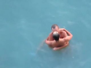 He rides her ass and gets voyeured Nudism!-8