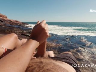 A Handjob In Paradise, Cumshot With View – JocarAmore - (Webcam)-3