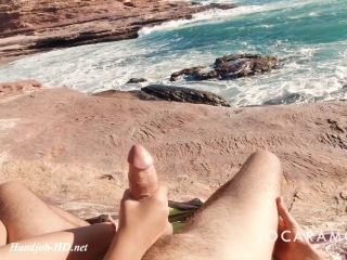 A Handjob In Paradise, Cumshot With View – JocarAmore - (Webcam)-8