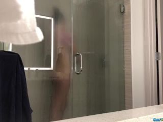 Asian chick spied showering International-3