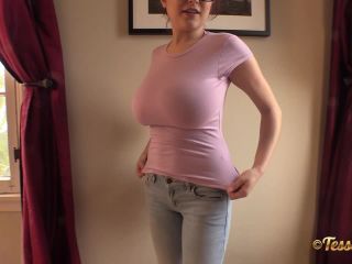 TessaFowler presents Tessa Fowler in Fan Outfit Tight Pink Shirt 2 (2016.06.17)(MILF porn)-5