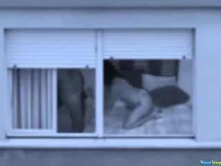 Mature couple fucking by the window Milf!-1