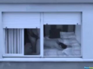 Mature couple fucking by the window Milf!-3