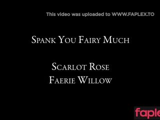 [GetFreeDays.com] Mischievous and Cute Faerie Willow Needs a Firm Hand and Spanking at All Times Spanking Compilation Adult Film December 2022-9