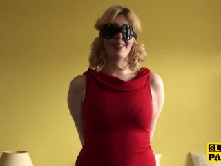 clip 47 British bdsm housewife dominated with fucking, giantess fetish on blonde porn -1
