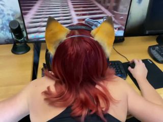 118 Babe Doggystyle Fucking and Deep Sucking Dick while Playing Doom Eternal Sweetie Fox - sweetie fox - teen -3