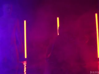 Angela White - Dark Seduction, Fucks Under Neon Lights At Night [BIG TITS PORN Video]-2