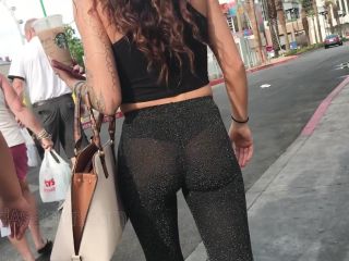 CandidCreeps 861 See Thru Leggings Video Thong Showing Leggin-2