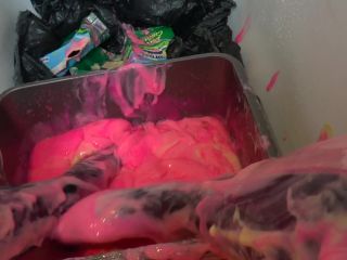 clip 34 Bad Dolly – Gunge Feet in Tights, sex big ass natural tits on pov -0