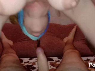 Cum on Tits – POV 69 Blowjob with Teen and Close up Big Tits BigTits-4