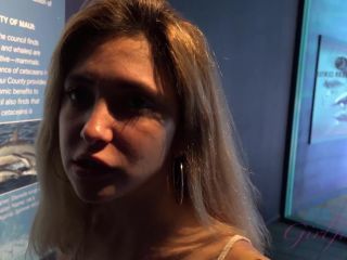 You take Jane out to the aquarium, and then creampie her - (Hardcore porn)-3