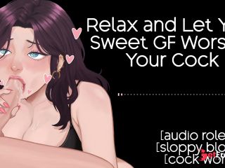 [GetFreeDays.com] Relax and Let Your Sweet Gf Worship Your Cock  F4M  ASMR Girlfriend  Sloppy Deepthroat  Sex Leak January 2023-1
