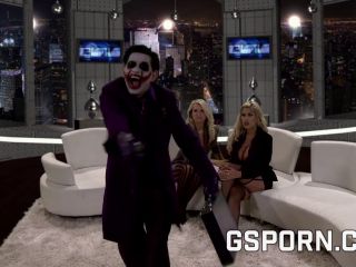 Hot Orgy In Gotham City With Three Busty Sluts And The Joker-0