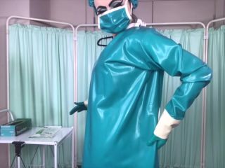 online adult clip 9 Haus of Poison - Latex Surgeon Gowning & Double Gloving on fetish porn butt fetish-5