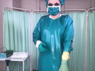 online adult clip 9 Haus of Poison - Latex Surgeon Gowning & Double Gloving on fetish porn butt fetish-7