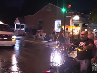 Bad Ass Biker Girls Partying Naked in Key West Florida Tattoo-0